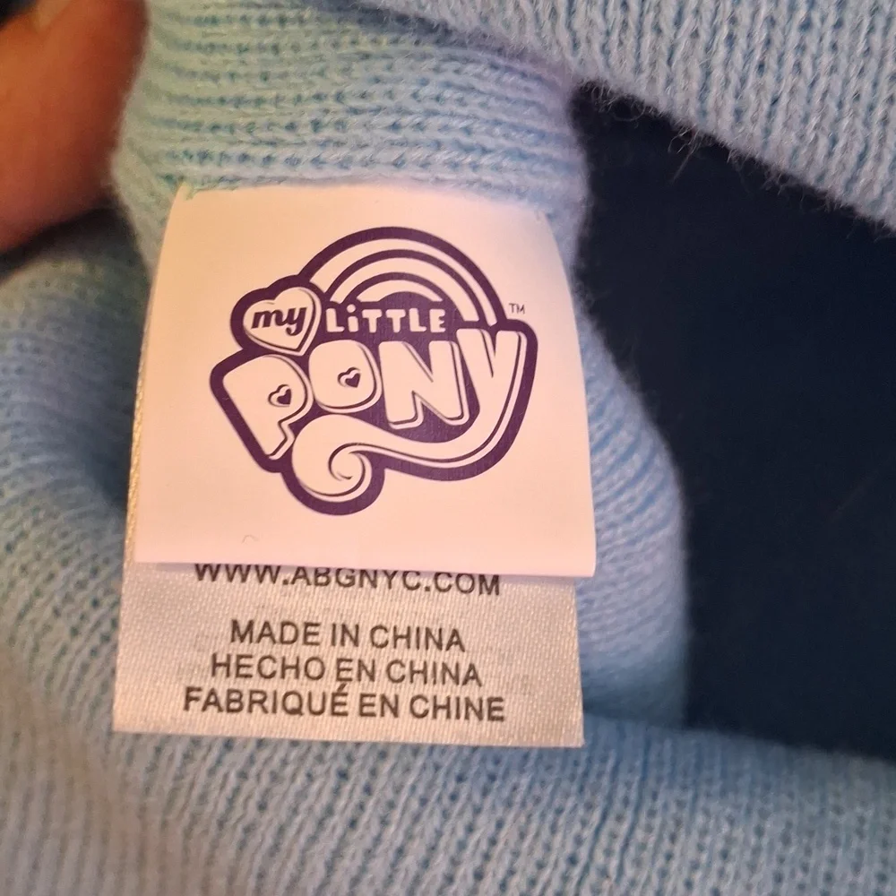 My Little Pony Light Blue Knit Hat